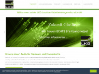 lkg-lauchhammer.de Webseite Vorschau