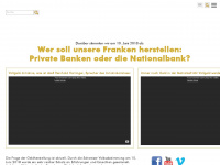 vollgeld-initiative.ch Webseite Vorschau