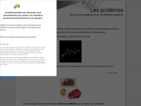 proteinenaturelle.com Webseite Vorschau