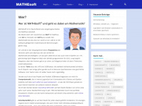 mathesoft.eu Webseite Vorschau