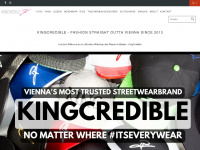 kingcredible.at Webseite Vorschau