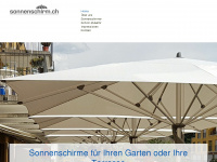 sonnenschirm.ch Webseite Vorschau