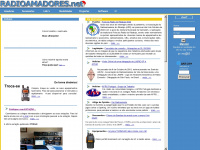 radioamadores.net Webseite Vorschau