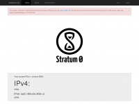 stratum0.net Webseite Vorschau