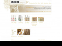 oliebe.com Webseite Vorschau