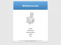mrelusive.com Webseite Vorschau