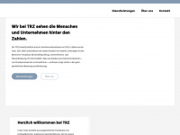 trz-treuhand.ch Webseite Vorschau