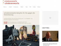 schadenanwaelte.ch Webseite Vorschau