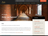 abdijvanegmond.nl Webseite Vorschau