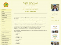 finca-caravana.de Webseite Vorschau