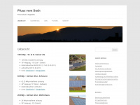 dachpfuus.ch Webseite Vorschau