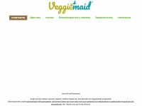 veggiemaid.de Webseite Vorschau