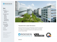 roesen.ch Webseite Vorschau