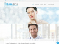 face-line.eu Webseite Vorschau