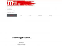 maler-marti.ch Webseite Vorschau