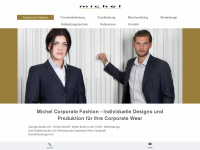 michel-corporatefashion.de Webseite Vorschau