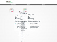 maxilife-online.de Webseite Vorschau