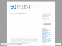 50plus1.ch Webseite Vorschau