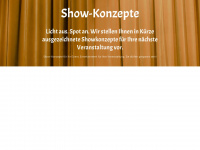 show-konzepte.de Webseite Vorschau