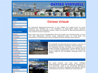 ostsee-virtuell.de Webseite Vorschau
