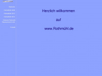 rothmühl.de Webseite Vorschau