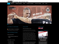 knifefighting-concept.com Webseite Vorschau