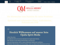 opalia-spirit-media.de Webseite Vorschau