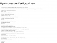 hyaluronsaure-fertigspritzen.jouwweb.nl Webseite Vorschau
