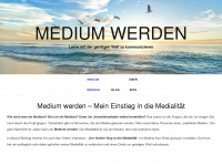medium-werden.de Webseite Vorschau