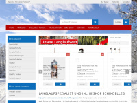 langlaufspezialist-langlaufcenter.ch Webseite Vorschau