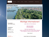 campingplatz-maaraue.de Webseite Vorschau