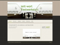 zeit-wort.at Webseite Vorschau