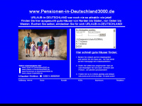 pensionen-in-deutschland3000.de Webseite Vorschau