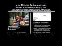 d-ferien-suchmaschine.de Webseite Vorschau