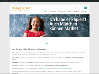 hedwig-kinzer.de Webseite Vorschau