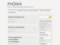 phoenixitblog.wordpress.com Webseite Vorschau