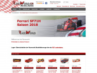 raceworld.ch Webseite Vorschau