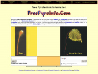 freepyroinfo.com Webseite Vorschau
