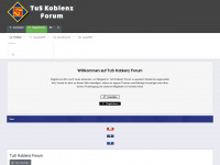 tus-koblenz-forum.de Webseite Vorschau