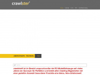 crawlster.de Webseite Vorschau