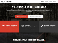 hirschhagen.de Webseite Vorschau