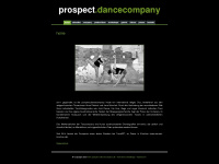 prospect-dancecompany.de Webseite Vorschau