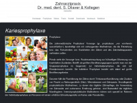 prophylaxe-frankfurt-dilaver.de Webseite Vorschau