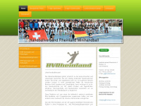 hvrheinland-minihandball.de Webseite Vorschau