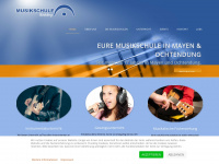 musikschule-böckling.de Webseite Vorschau