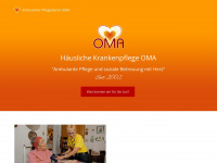 pflegedienst-oma.de Webseite Vorschau