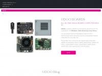udoo.org Webseite Vorschau