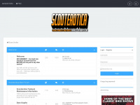 scooterotica.org Webseite Vorschau