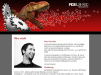 pixelshred.de Webseite Vorschau