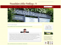 frohburg-schloss.de Webseite Vorschau